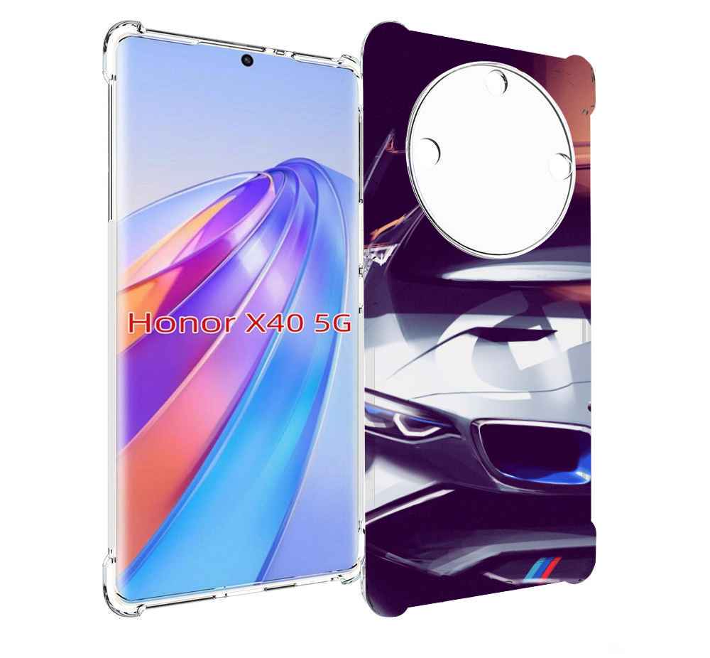 

Чехол MyPads Бэмвэ мужской для Honor X40, Прозрачный, Tocco