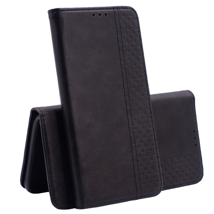 

Чехол-книжка President Wallet из экокожи для Samsung Galaxy S21 Ultra, черный, President Wallet