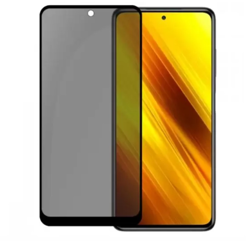 фото Защитное стекло pero для xiaomi poco x3, black (pgfgp-xpx3)