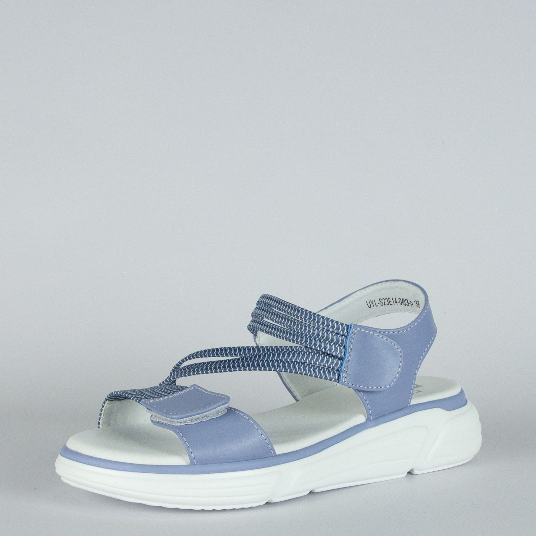 

Сандалии женские MADELLA UYL-S23E14-040-SP голубые 39 RU, Голубой, UYL-S23E14-040-SP