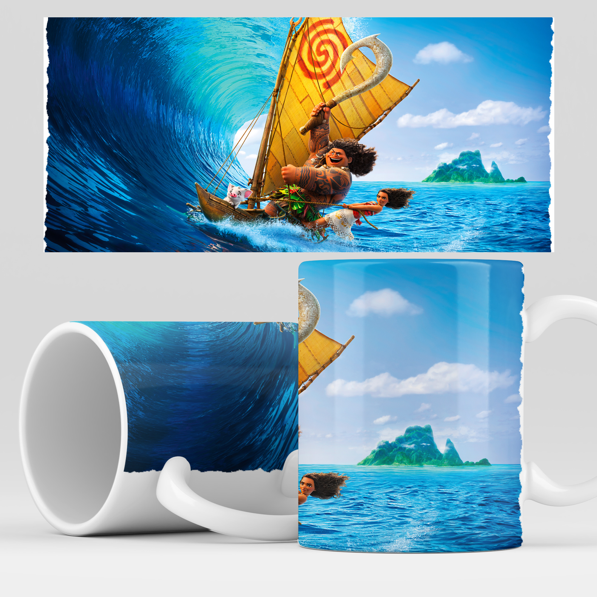 

Кружка RocketCup с принтом "Моана" мультфильм Moana, Moana10