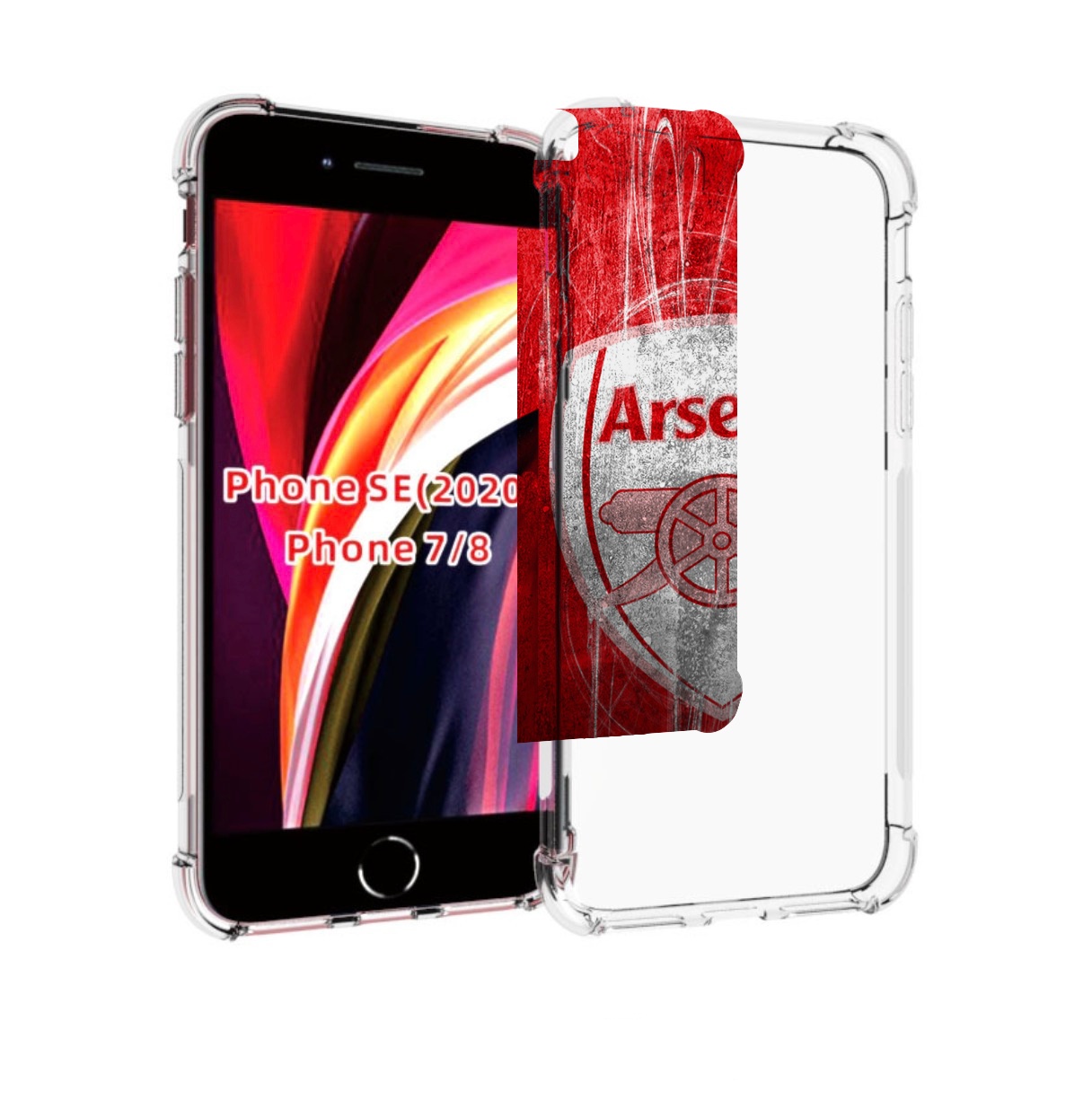 

Чехол MyPads Арсенал для iPhone 7 4.7 / iPhone 8 / iPhone SE 2 (2020), Прозрачный, Tocco
