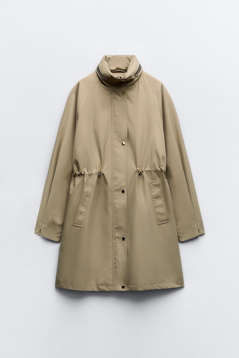 

Куртка женская ZARA 030460245 хаки XL, 030460245