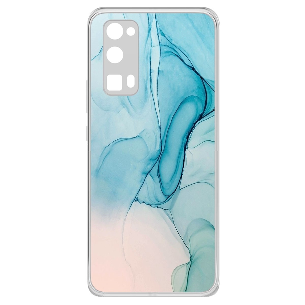 

Чехол-накладка Krutoff Clear Case Абстракт разводы для Honor 30 Pro+/30 Pro