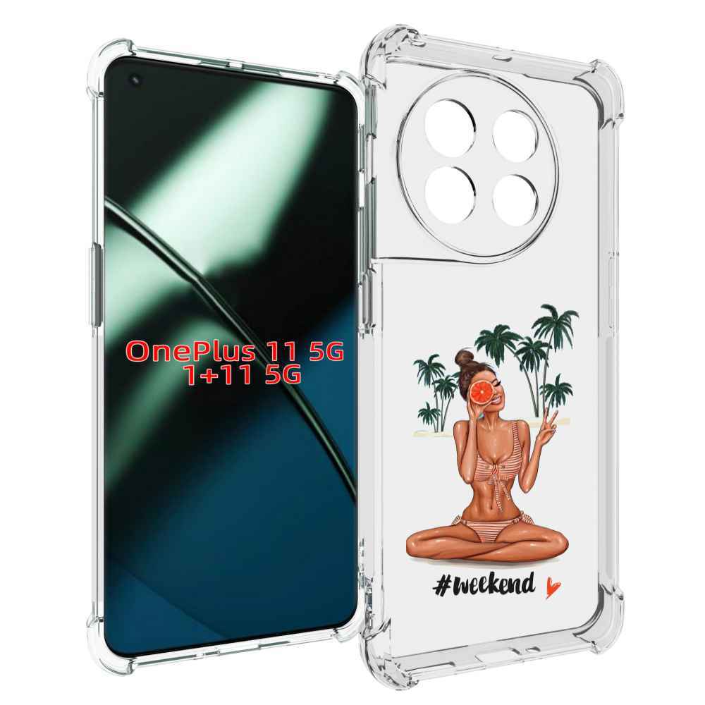 

Чехол MyPads Weekend для OnePlus 11, Прозрачный, Tocco
