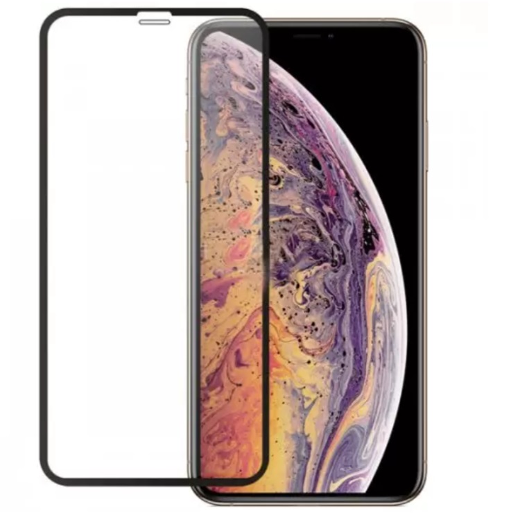 

Защитное стекло Pero Для iPhone Xs Max/11 Pro Max, Black (PGFG-IXSM), Для iPhone Xs Max/11 Pro Max,черное (PGFG-IXSM)