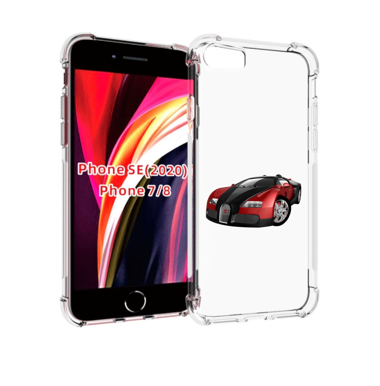 

Чехол MyPads Бука мужской для iPhone 7 4.7 / iPhone 8 / iPhone SE 2 (2020), Прозрачный, Tocco