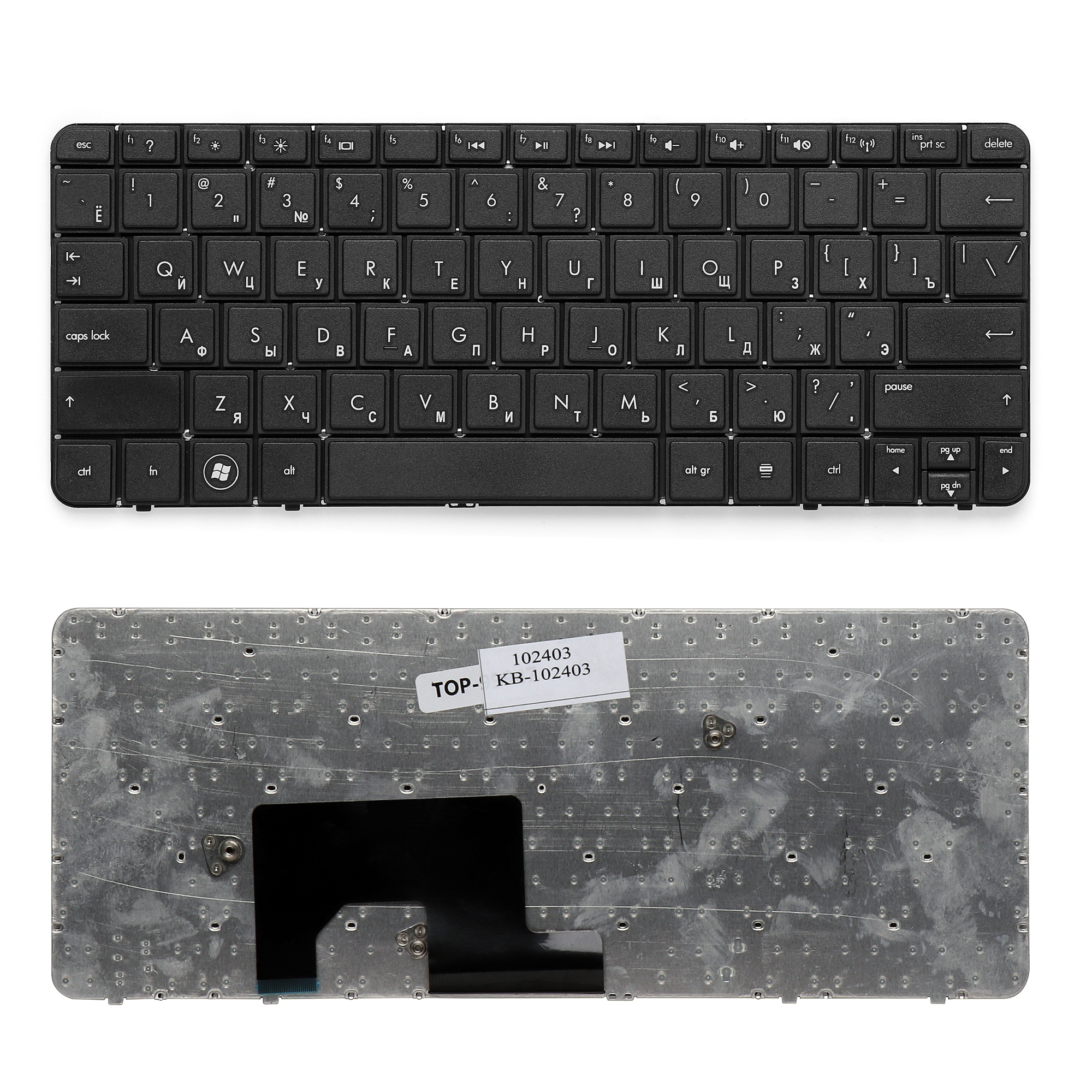 

Клавиатура TopON для ноутбука HP Mini 1103, 110-3000, 110-3500, 110-3600 Series