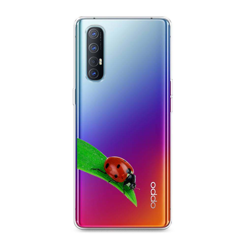 

Чехол Awog на Oppo Reno 3 Pro "На счастье", Разноцветный, 252550-1