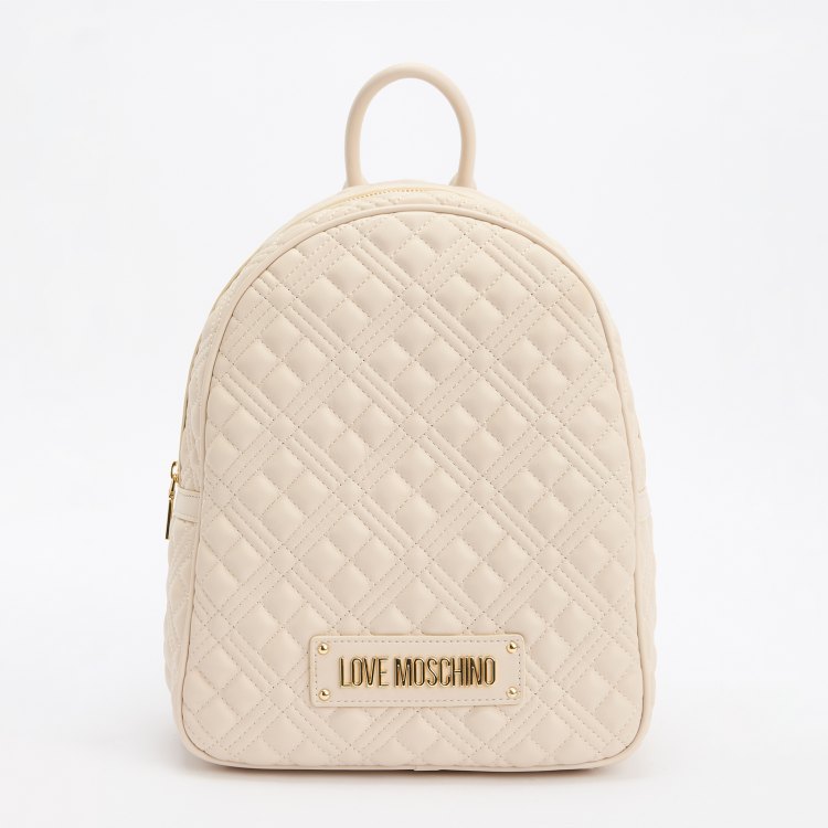 

Рюкзак женский Love Moschino JC4235PP SS24 молочно-бежевый, JC4235PP SS24
