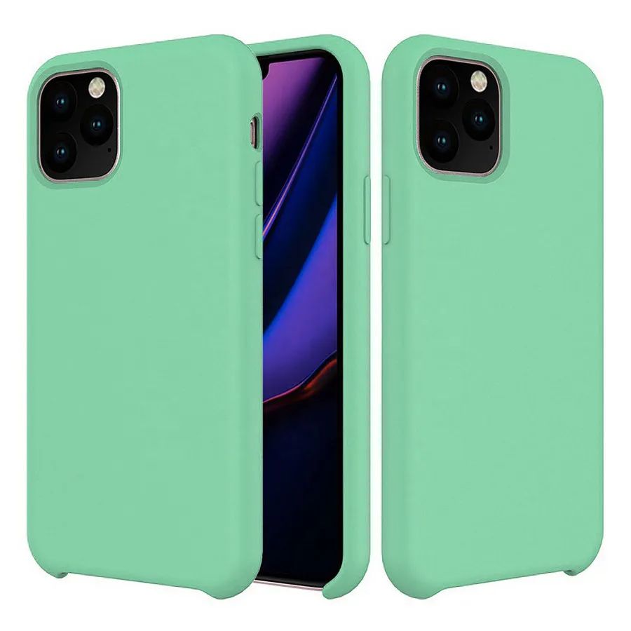 

Накладка S. C. для iPhone 11Pro светло зеленая (51) без логотипа, Зеленый