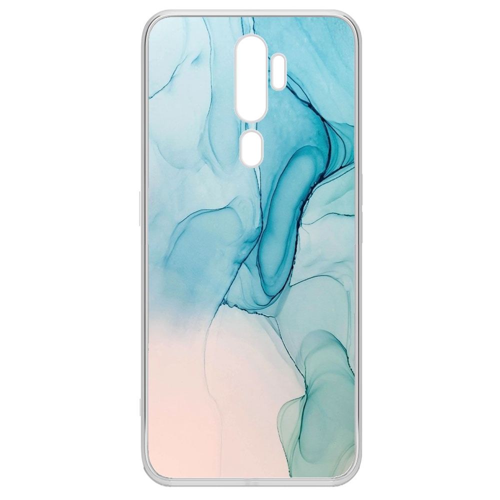 

Чехол-накладка Krutoff Clear Case Абстракт разводы для OPPO A5 (2020)/A9 (2020), Прозрачный