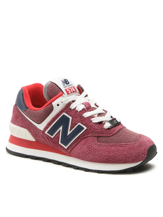 фото Кроссовки u574rx2 new balance бордовый 37,5 eu