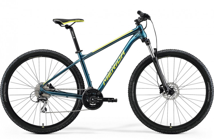 фото Горный велосипед merida big.nine 20-3x (2022) сине-зеленый xl
