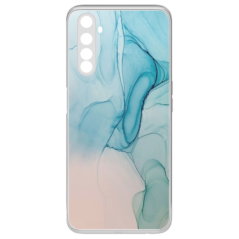 

Чехол-накладка Krutoff Clear Case Абстракт разводы для Realme 6