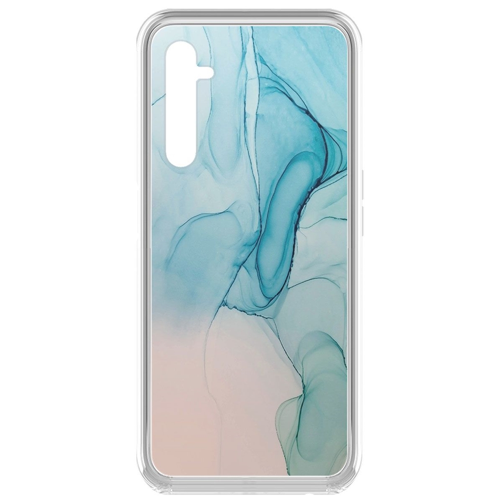 

Чехол-накладка Krutoff Clear Case Абстракт разводы для Realme 6 Pro