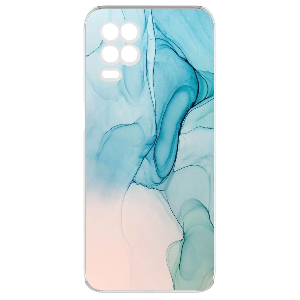 

Чехол-накладка Krutoff Clear Case Абстракт разводы для Realme 8 5G