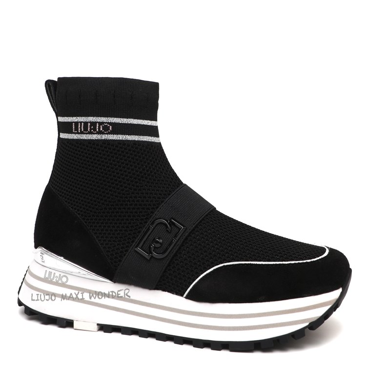 

Кроссовки женские Liu Jo BA4061 черные 41 EU, Черный, BA4061