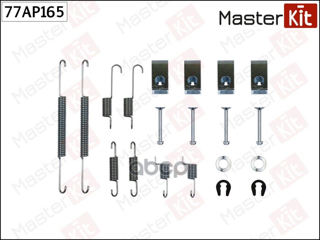 

Комплект установочный тормозных колодок KIA Picanto MasterKit 77AP165