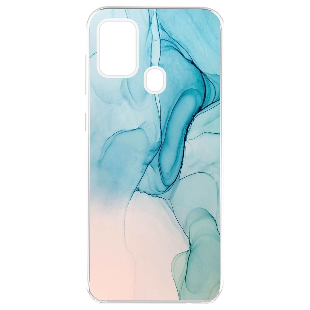 

Чехол-накладка Krutoff Clear Case Абстракт разводы для Samsung Galaxy A21s (A217), Прозрачный