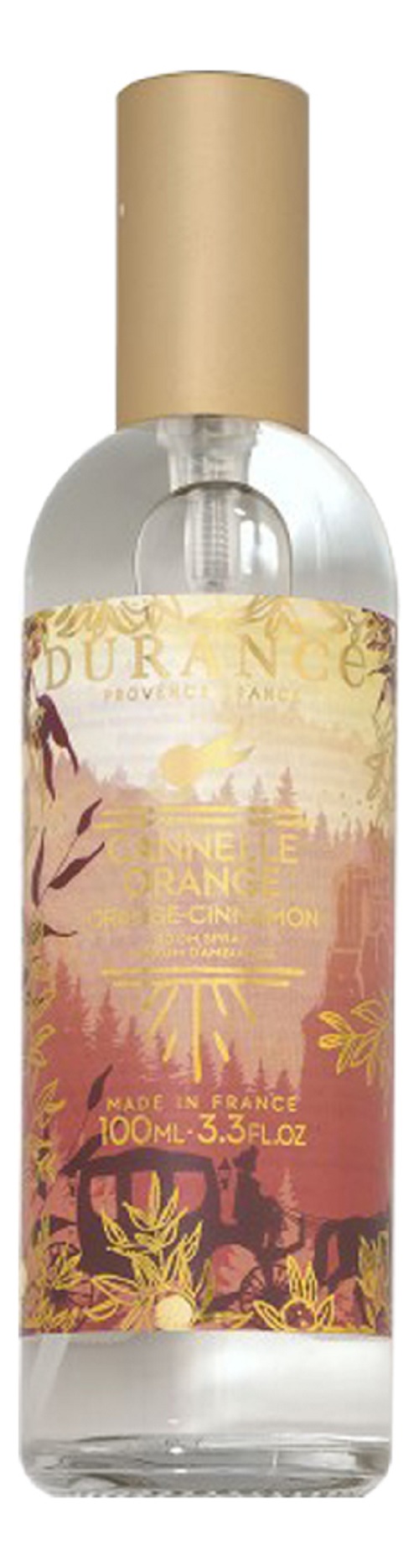 Ароматический спрей для дома Durance Cannelle Orange 100мл Корица Апельсин