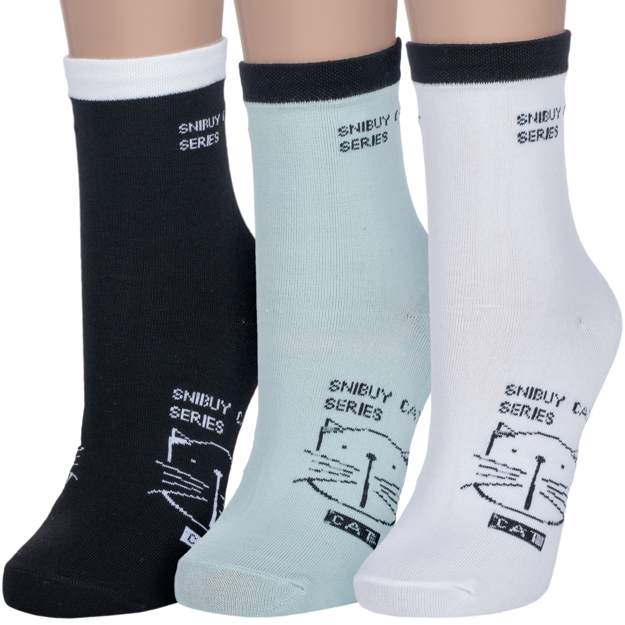 

Комплект носков женских Hobby Line 3-358-1 разноцветных 36-40, 3-358-1