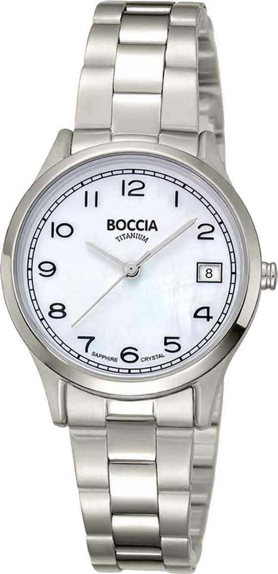 

Титановые наручные часы Boccia Titanium 3324-01, 3324-01