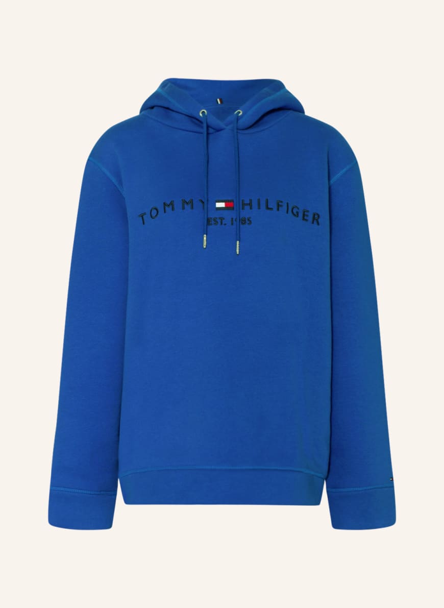 Худи женское Tommy Hilfiger 1001130672 синее 52 (доставка из-за рубежа)