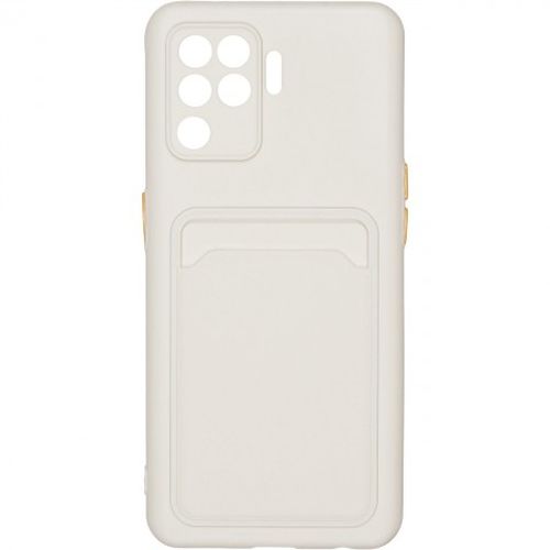 фото Чехол carmega для oppo reno 5 lite card white