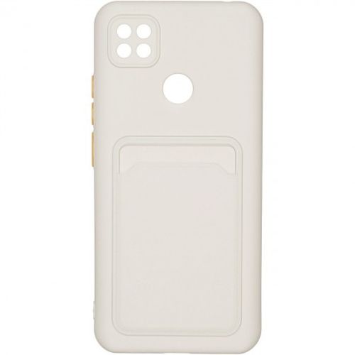 фото Чехол carmega для redmi 9c card white