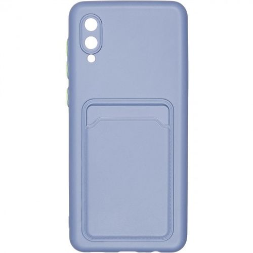 фото Чехол carmega для samsung galaxy a02 card blue