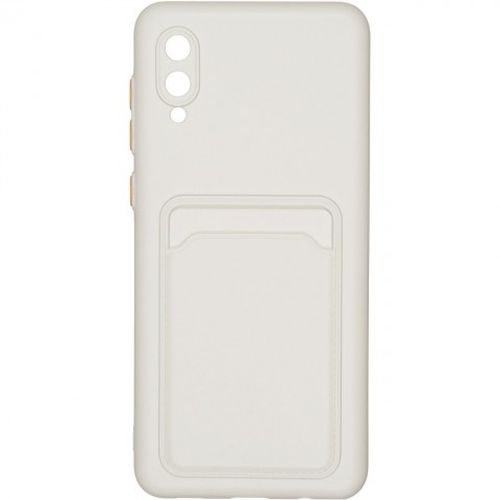 фото Чехол carmega для samsung galaxy a02 card white