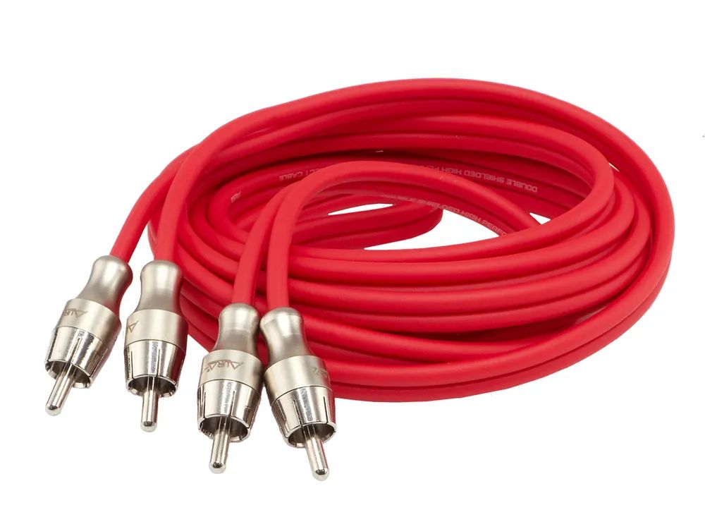 

Кабель AURA RCA-B22SE 2м, черный, RCA-B22SE