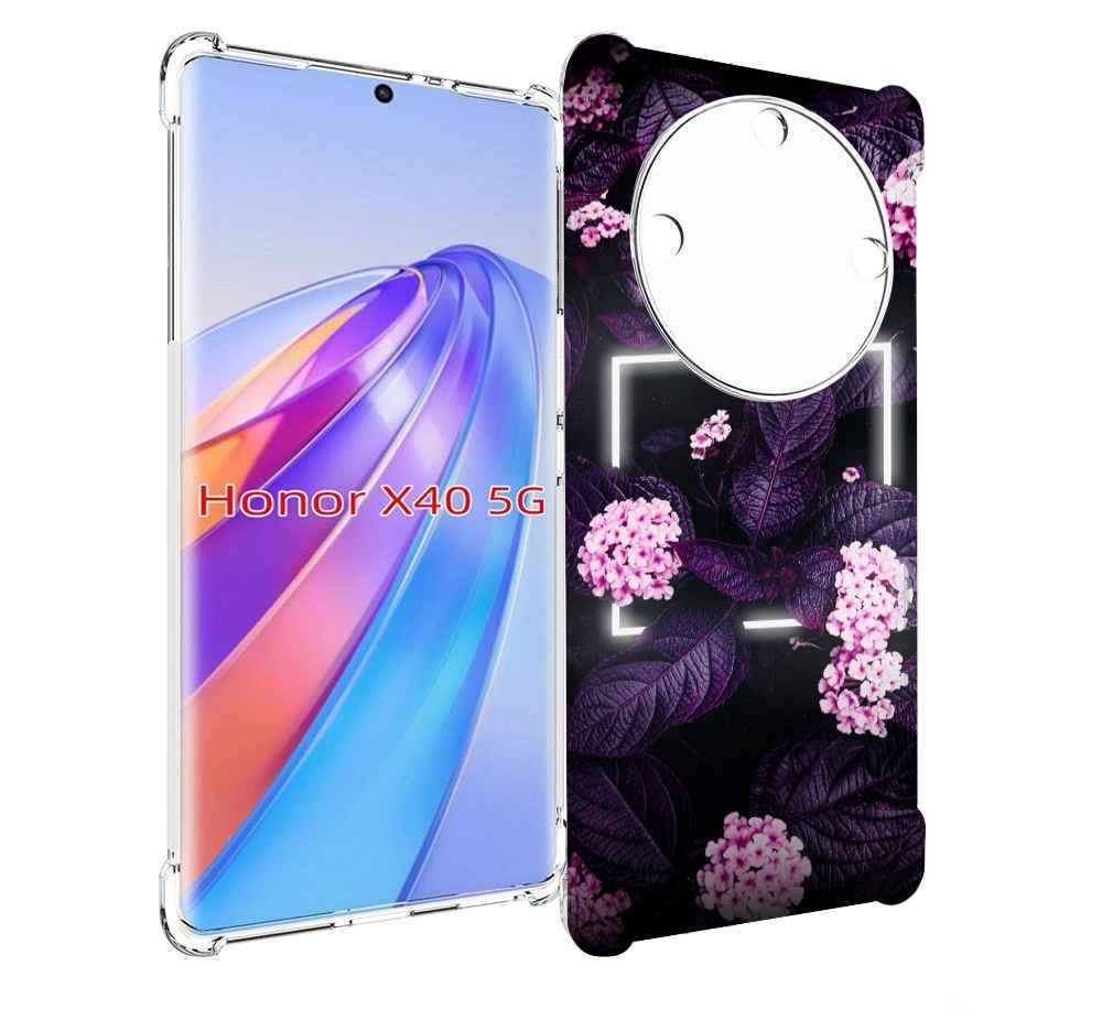 

Чехол MyPads Витамин для Honor X40, Прозрачный, Tocco