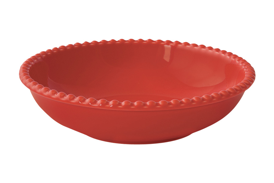 Тарелка суповая Easy Life Tiffany 20см, 0.75л, красная, фарфор EL-R2701/TIFR_