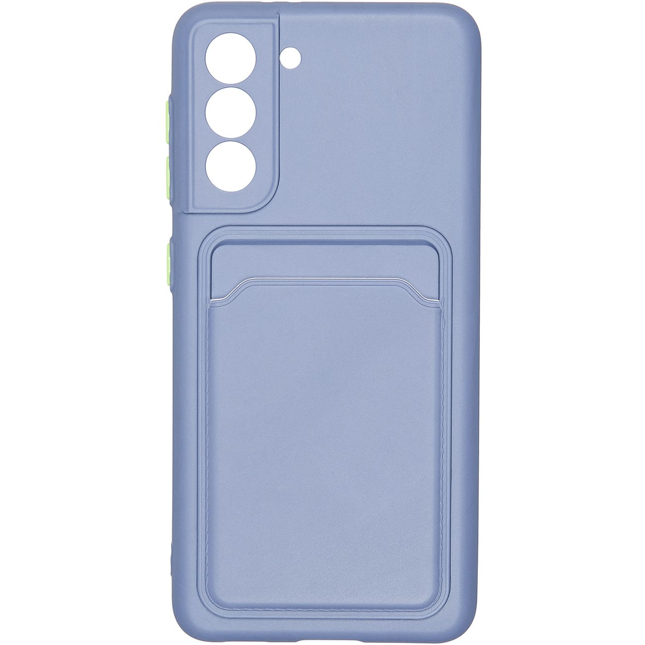 фото Чехол carmega для samsung galaxy s21 card blue