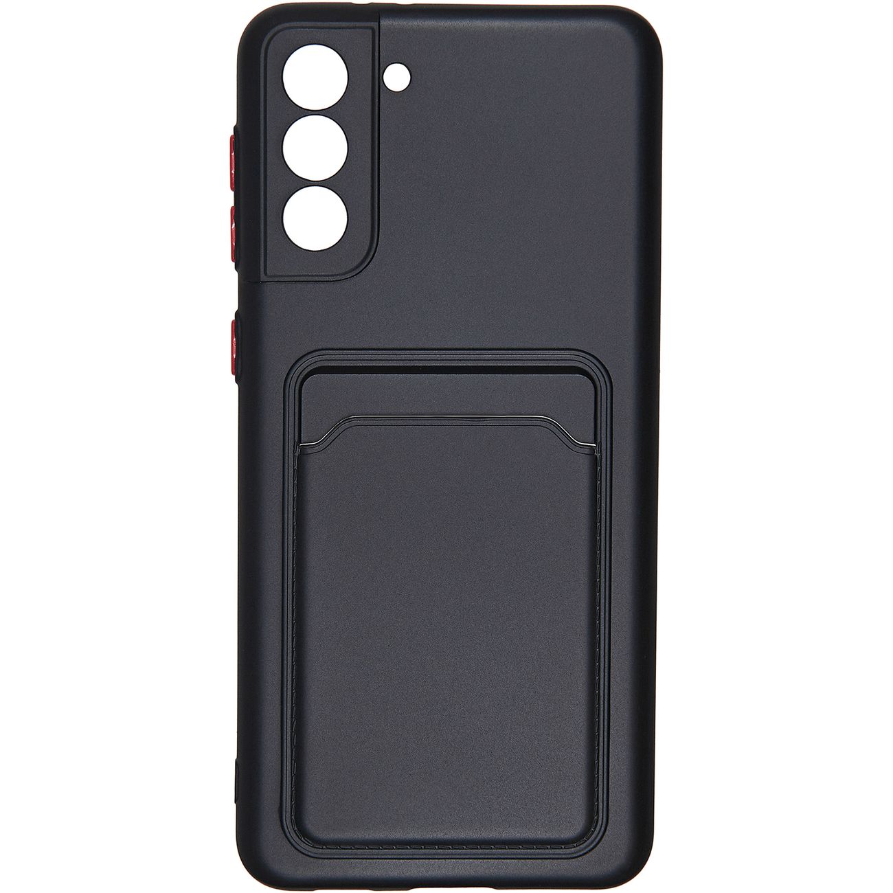 фото Чехол carmega для samsung galaxy s21 plus card black