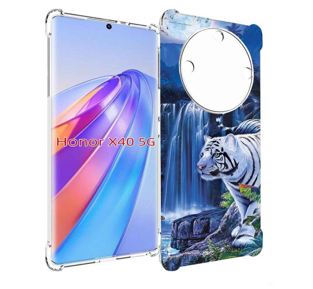 

Чехол MyPads Водопад для Honor X40, Прозрачный, Tocco