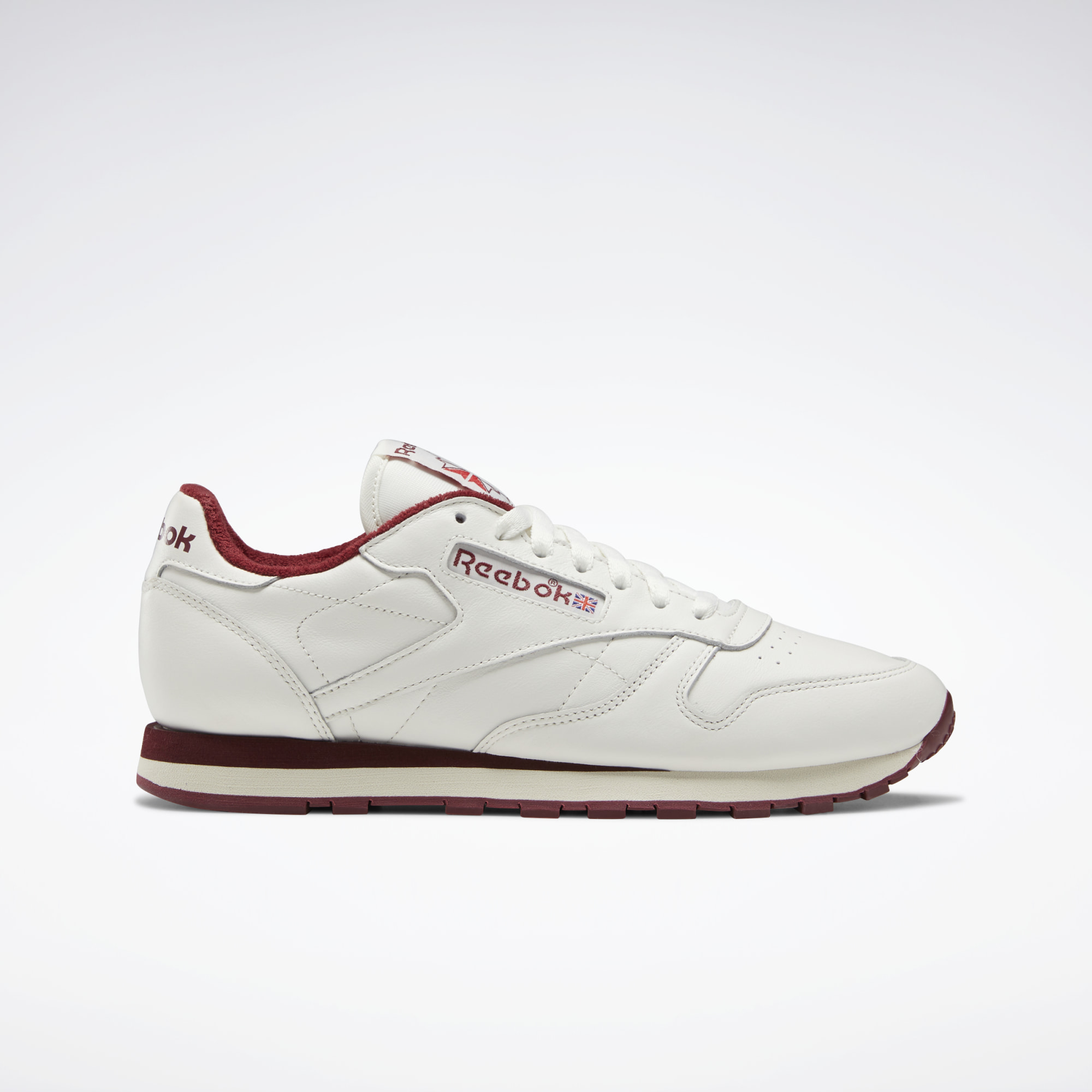 

Кроссовки мужские Reebok Cl Lthr R12 белые 7.5 US, Cl Lthr R12