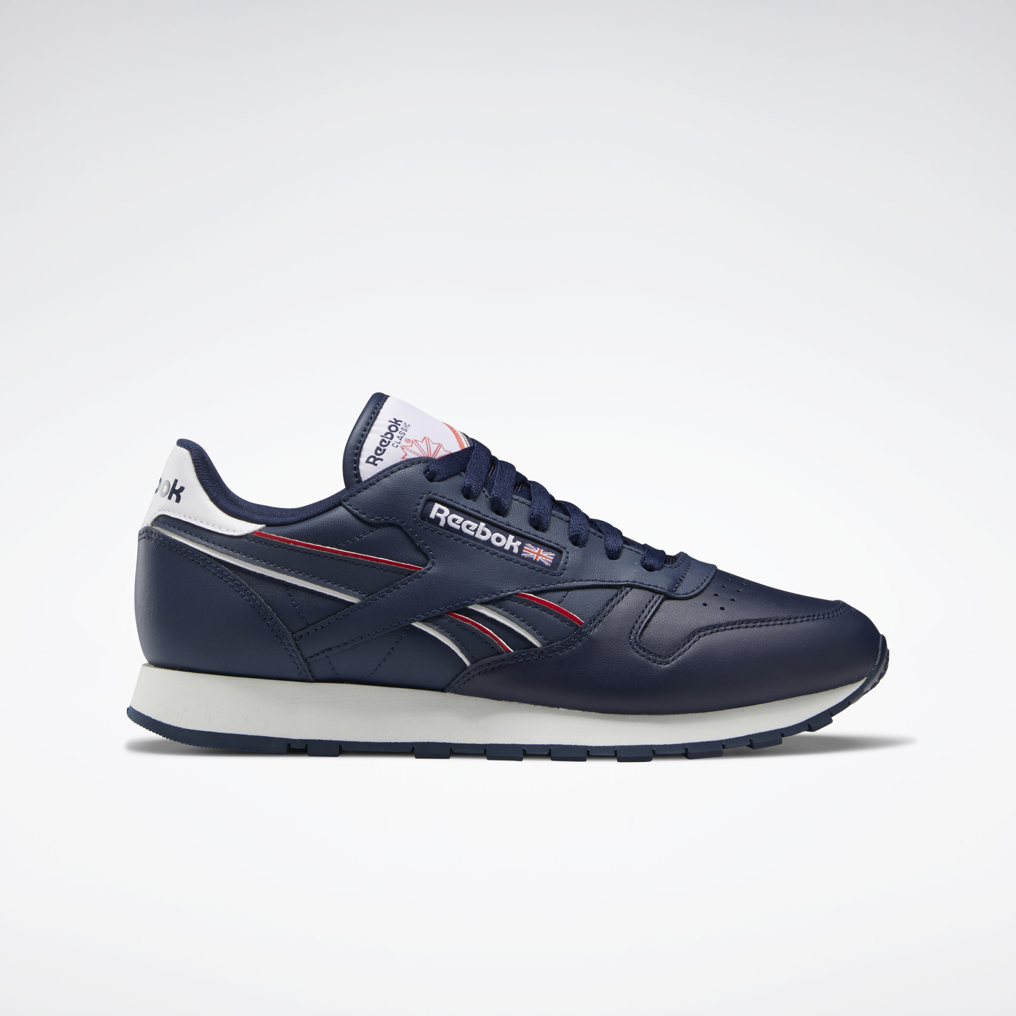 фото Кроссовки мужские reebok cl lthr синие 8 us