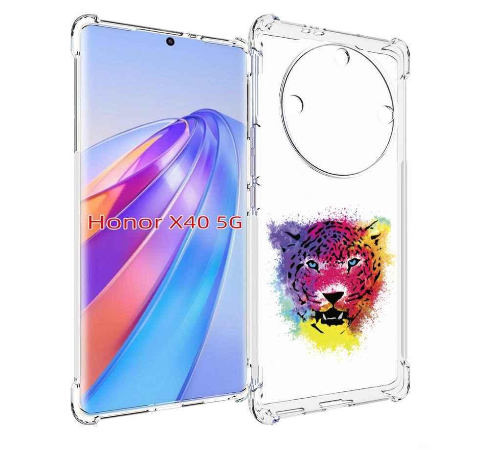 

Чехол MyPads Гепард для Honor X40, Прозрачный, Tocco