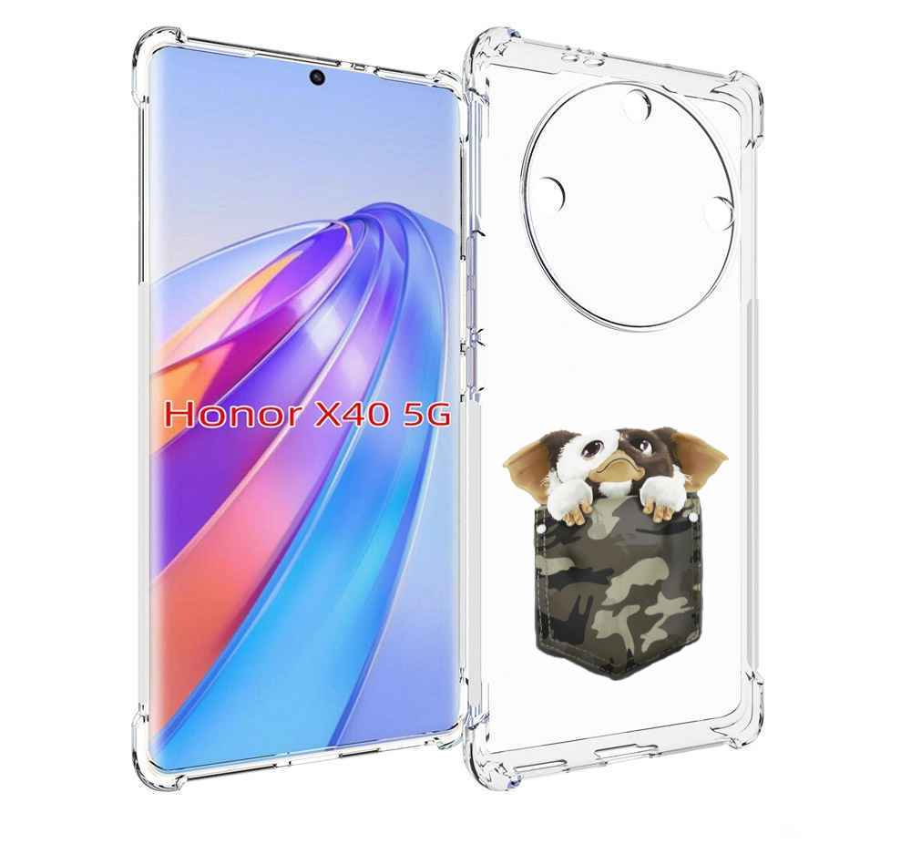 

Чехол MyPads Гизмо для Honor X40, Прозрачный, Tocco