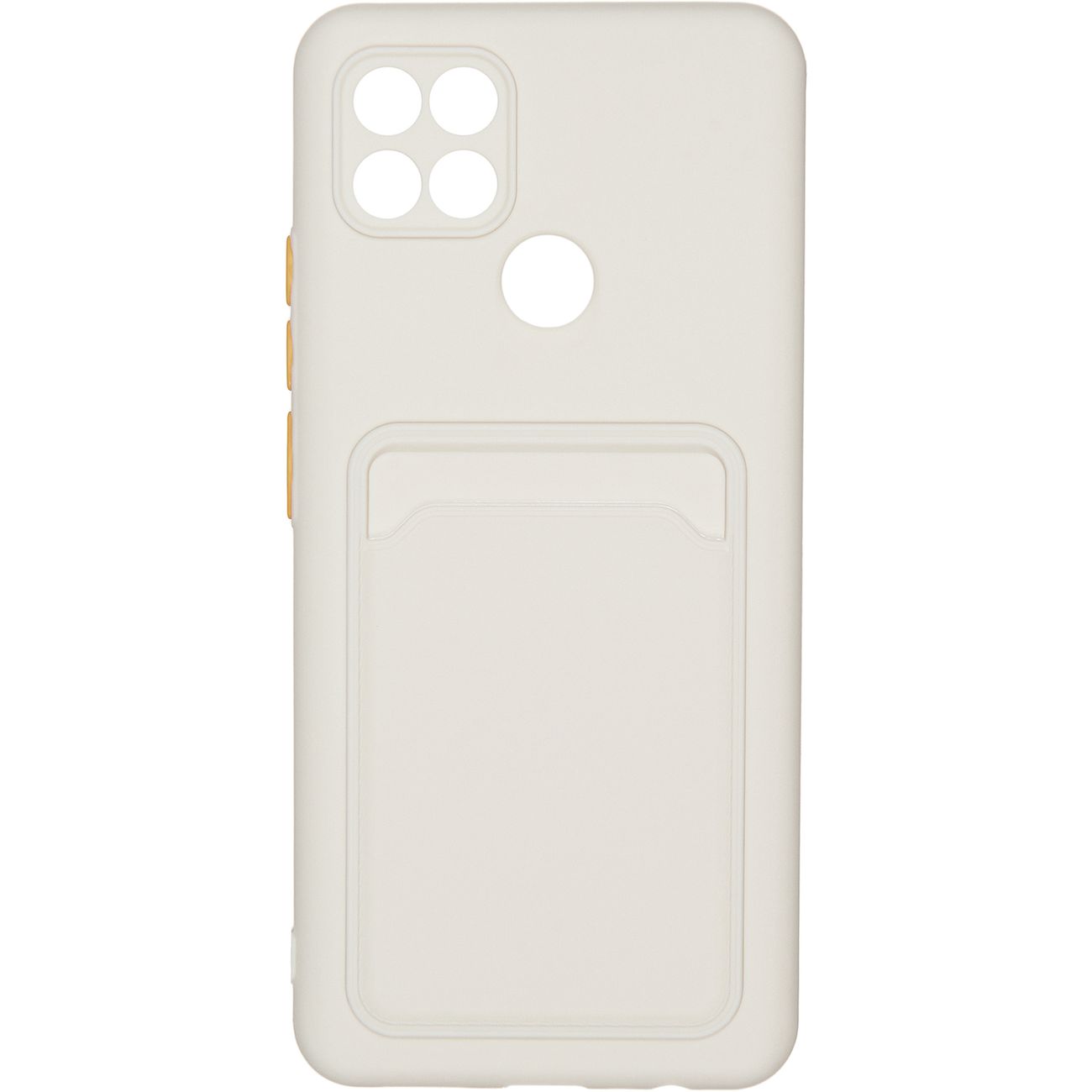 фото Чехол carmega для oppo a15 card white