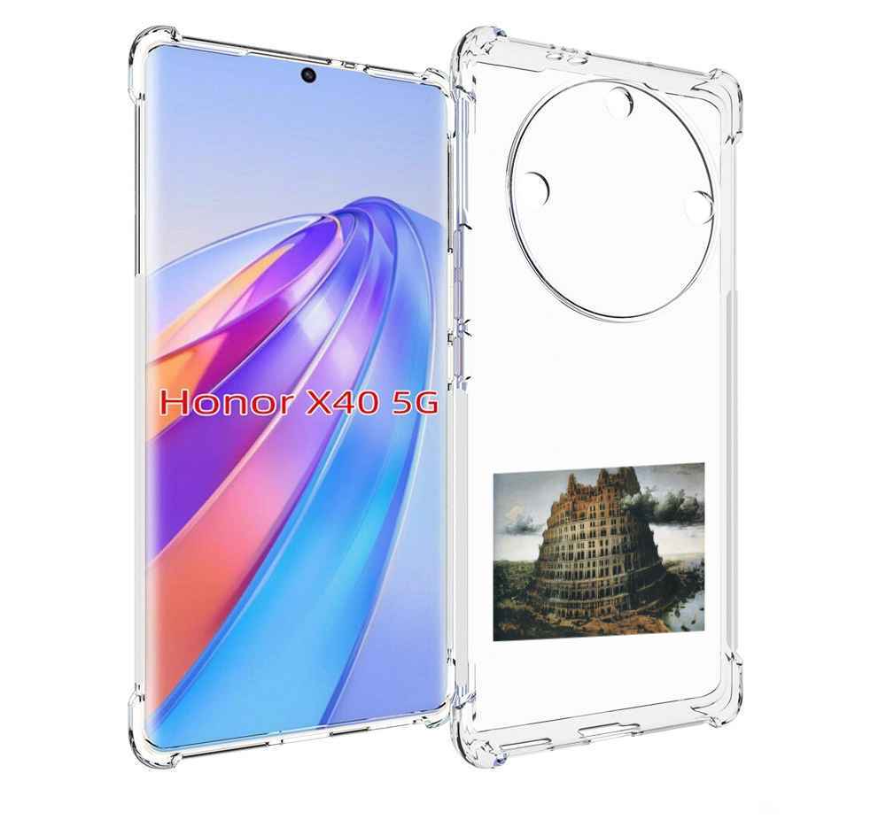 

Чехол MyPads Горгород Oxxxymiron для Honor X40, Прозрачный, Tocco