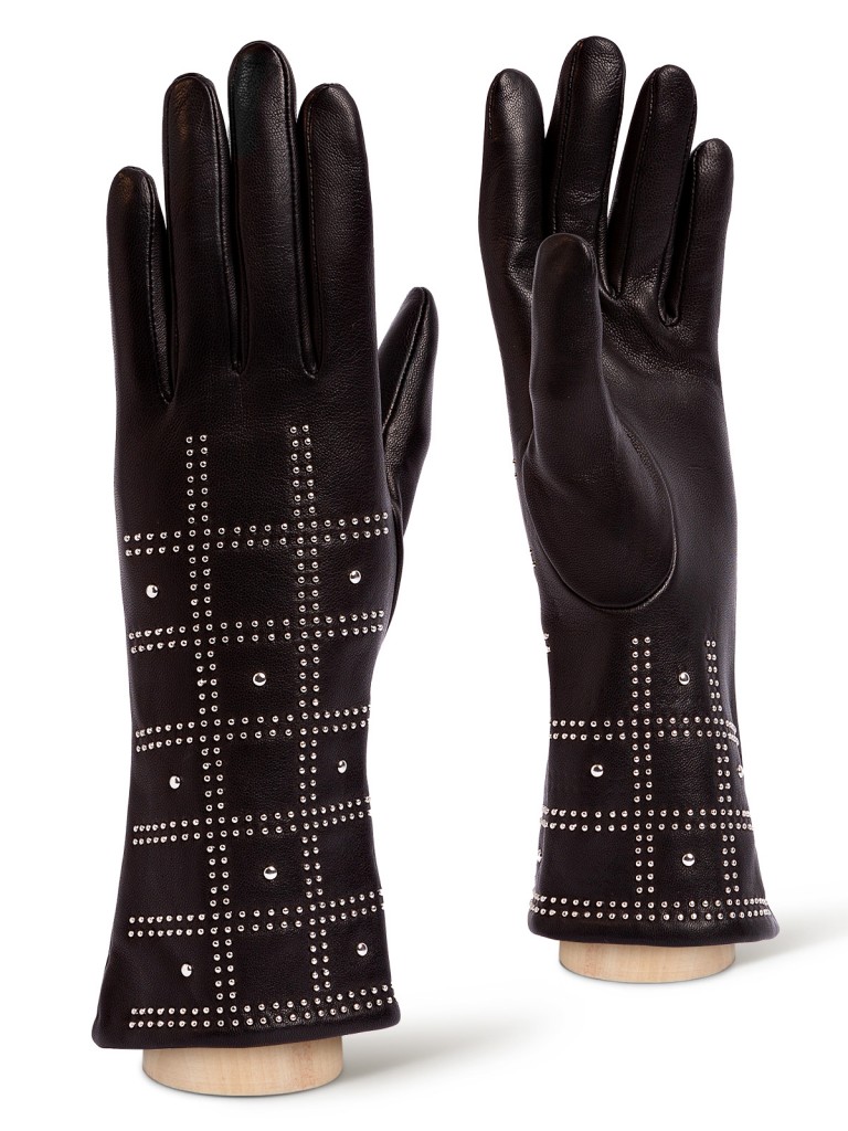 

Перчатки женские Eleganzza 01-00034823 черные, р, Черный, 01-00034823