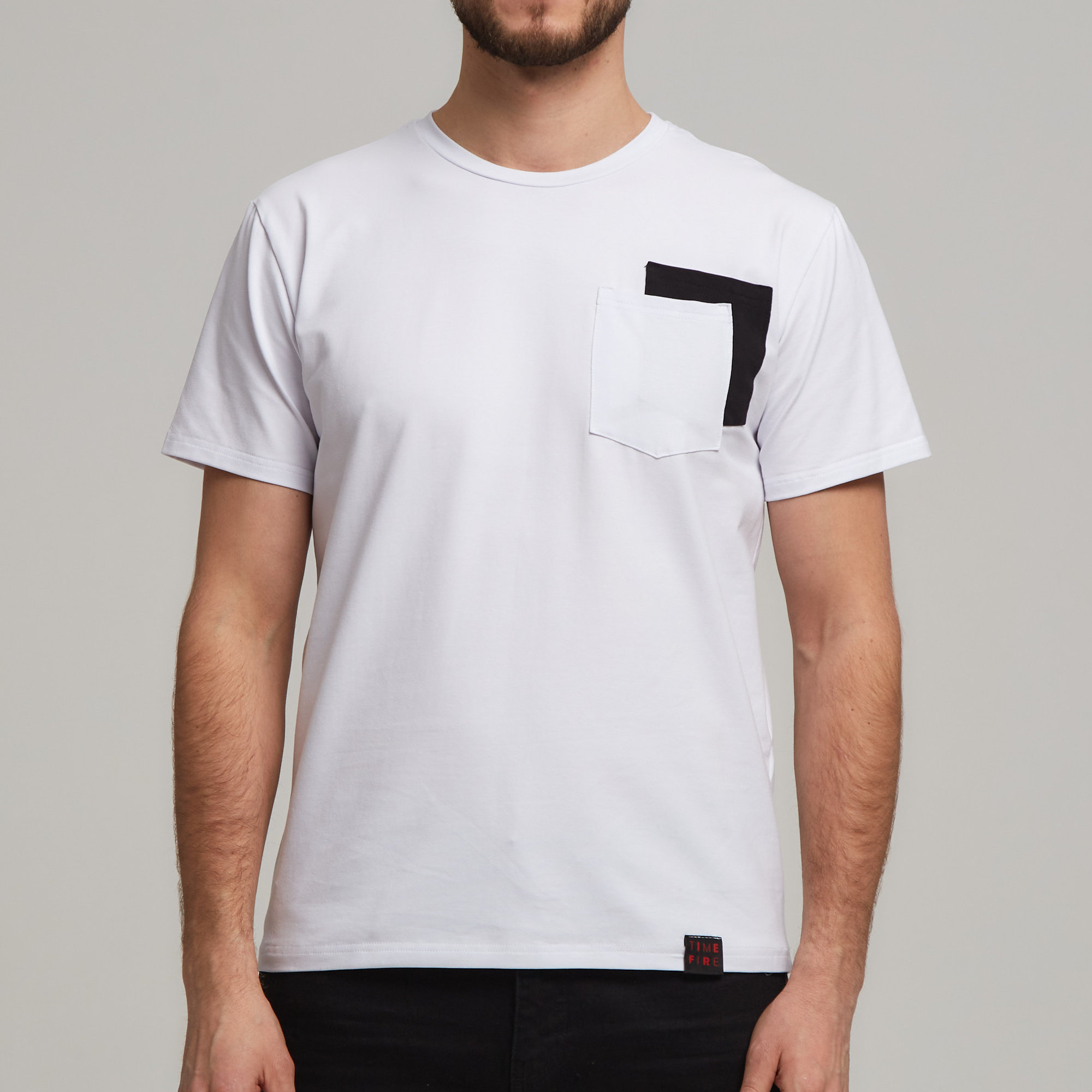 Футболка мужская Time fire TF21_01 белая XL