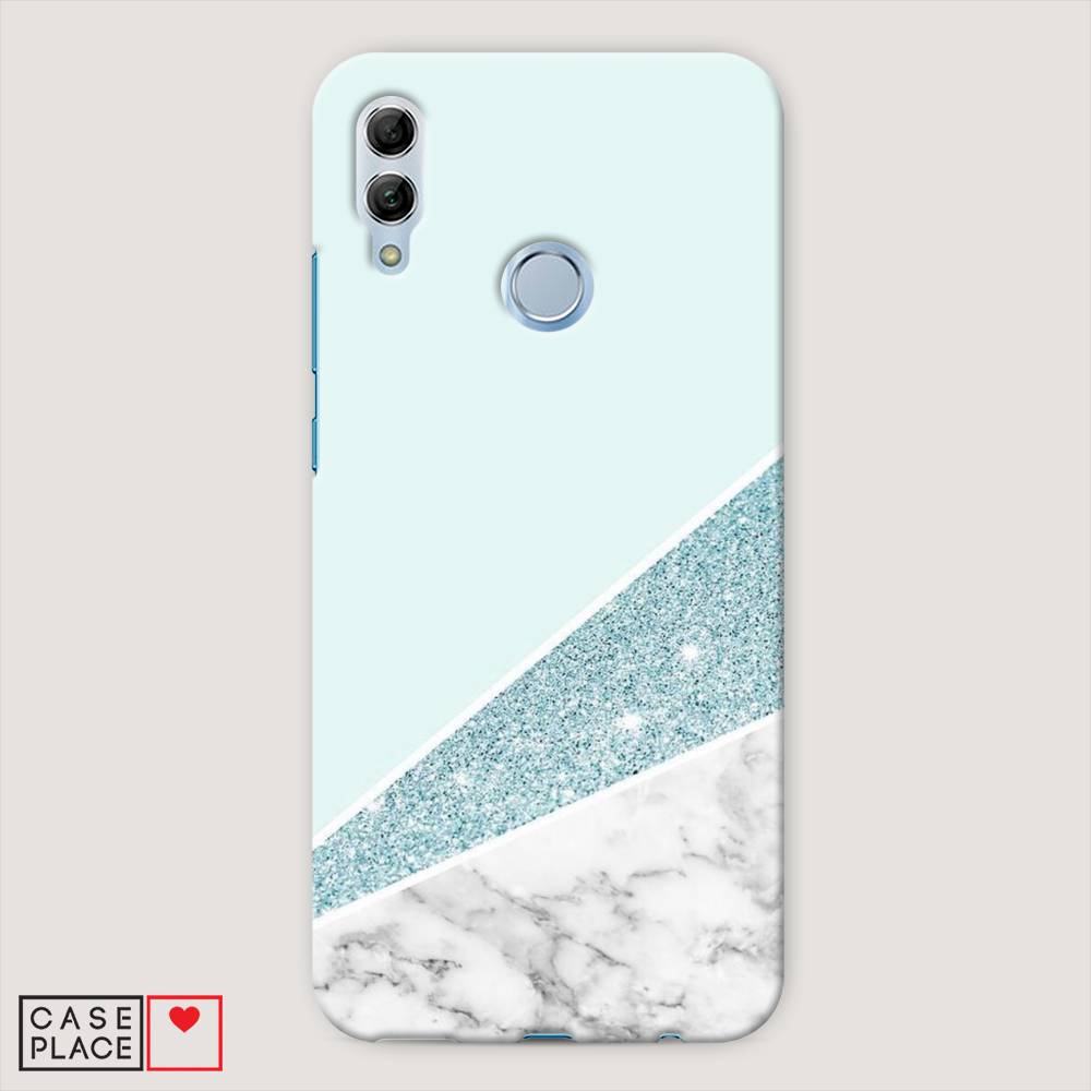 

Чехол Awog "Мрамор с голубыми блестками" для Honor 10 Lite, 67520-2