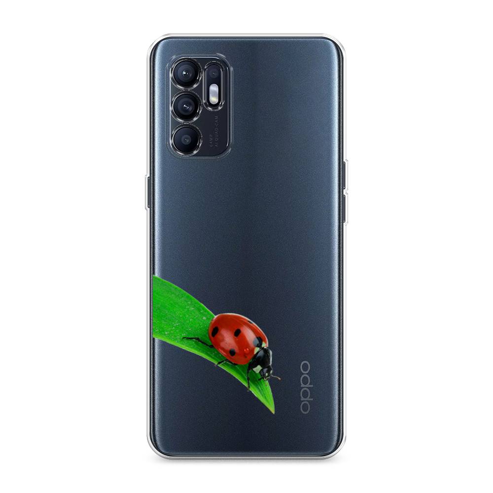 

Чехол Awog на Oppo Reno 6 "На счастье", Разноцветный, 257850-1