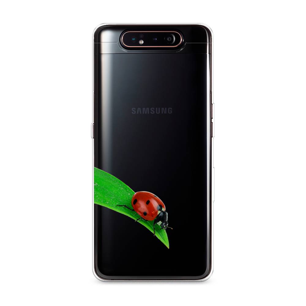 

Чехол Awog на Samsung Galaxy A80 "На счастье", Разноцветный, 28350-1