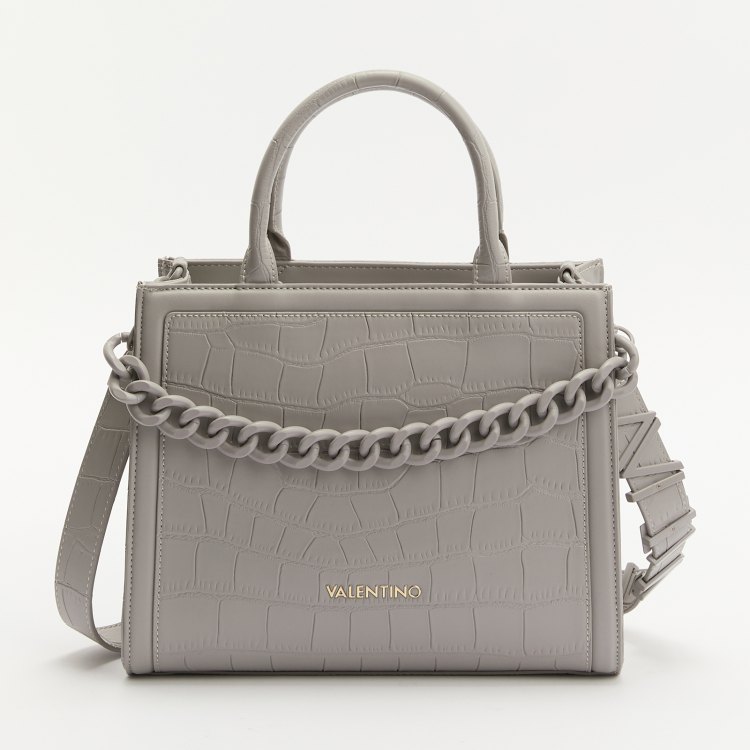 

Сумка женская Valentino VBS7LW01 серая, Серый, VBS7LW01